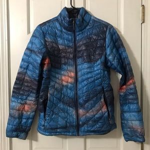 Blue North Face Jacket